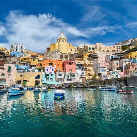 De Lamartine A Marina Di Corricella Procida Eksteriør bilde